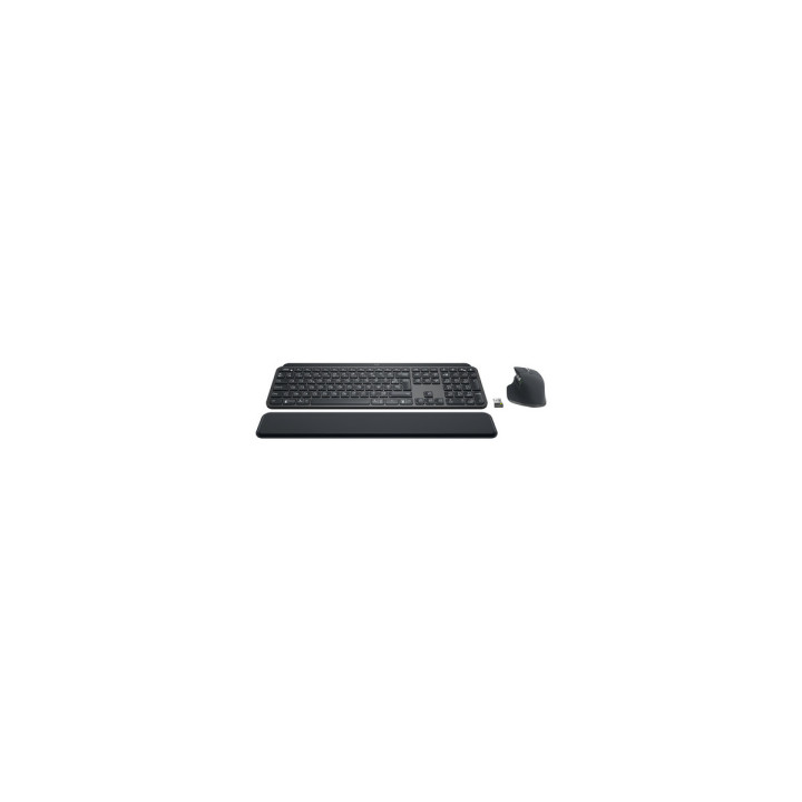 Logitech MX Keys for Business - Clavier AZERTY sans fil Bluetooth rét