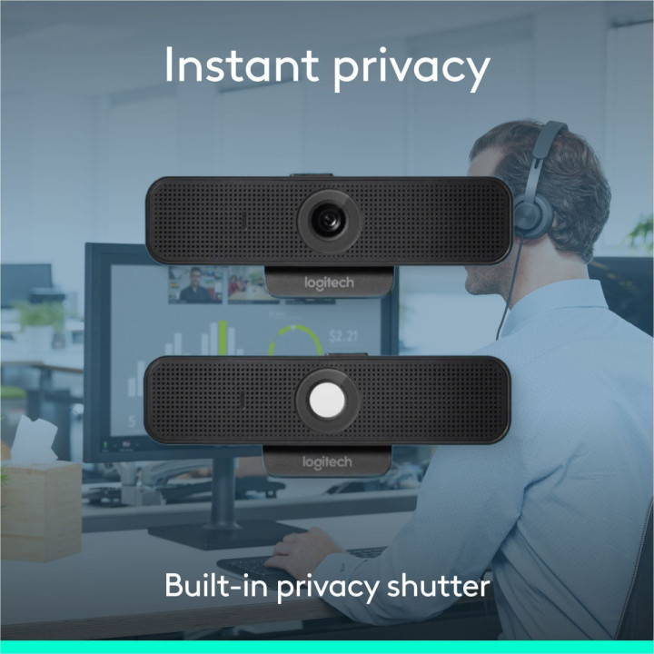 Logitech MeetUp Series C925e - Webcam Full HD 1080p, autofocus, USB 2.