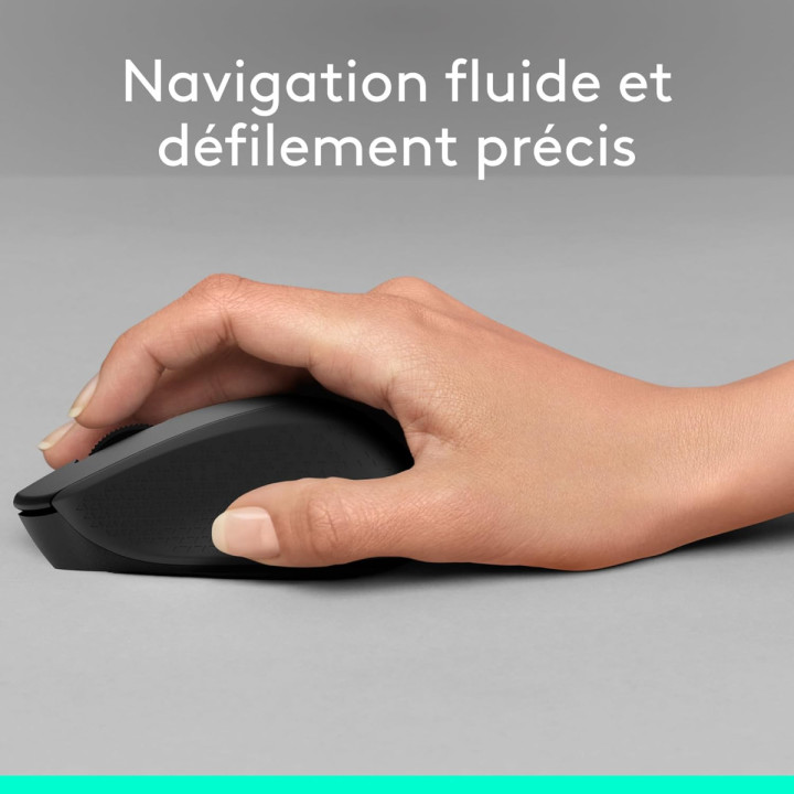 Logitech M330 Silent Plus - Souris sans fil silencieuse, optique 1000 