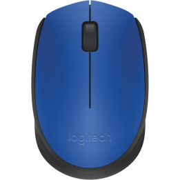 Logitech M171 - Souris sans fil optique 1000 dpi, USB 2.0, bleu