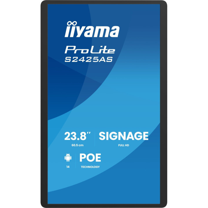 iiyama ProLite S2425AS-B1P - Écran Android 23.8" 1920x1080, 500 cd/m?