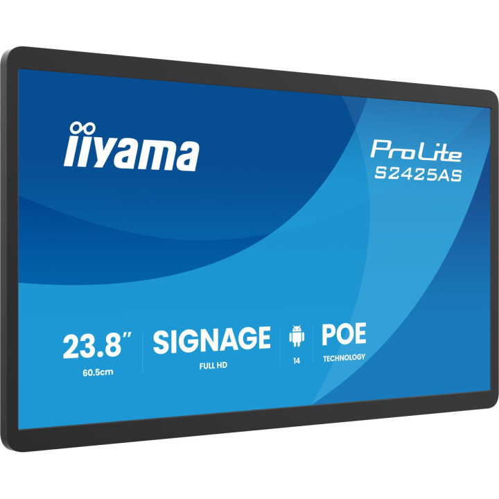 iiyama ProLite S2425AS-B1P - Écran Android 23.8" 1920x1080, 500 cd/m?
