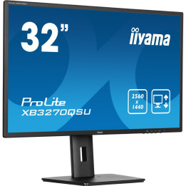 iiyama ProLite XB3270QSU-B1 - Écran 32" IPS WQHD 2560x1440, 100Hz, HD