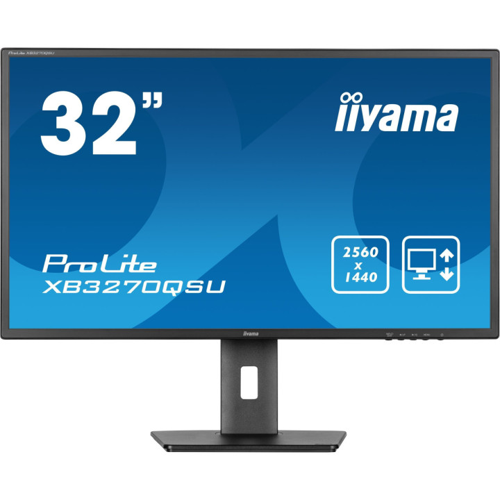 iiyama ProLite XB3270QSU-B1 - Écran 32" IPS WQHD 2560x1440, 100Hz, HD