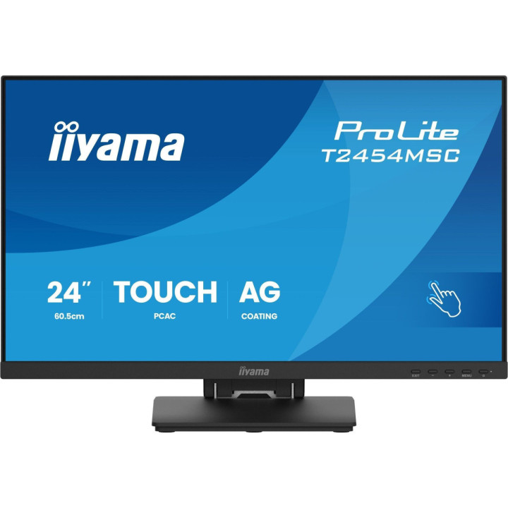 iiyama ProLite T2454MSC-B3AG - écran tactile 24" Full HD 10 pts, IPS,