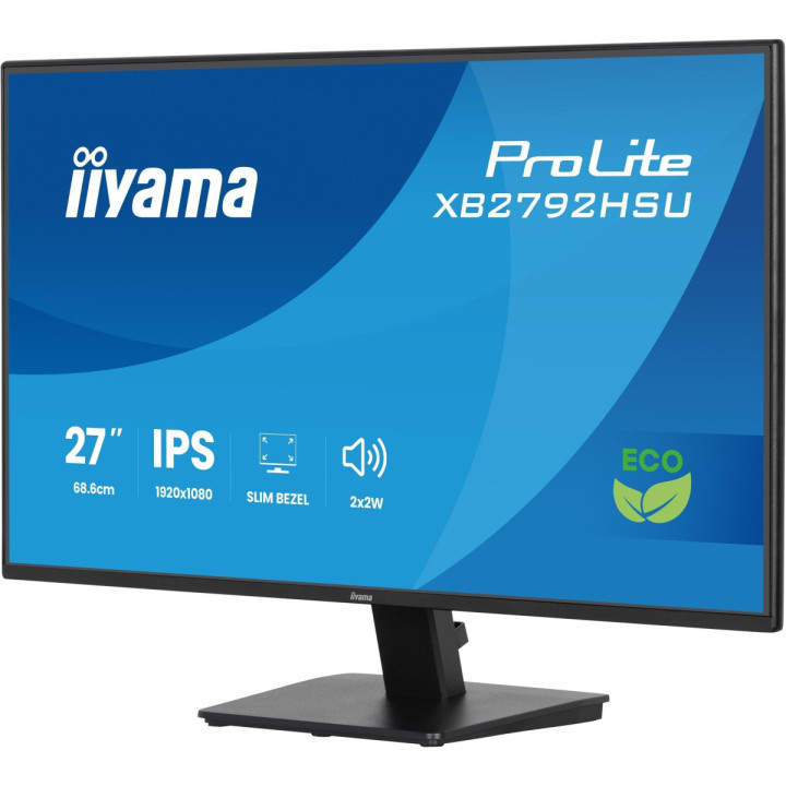 iiyama ProLite XB2792HSU - 27" IPS Full HD, 120Hz, FreeSync, écran é