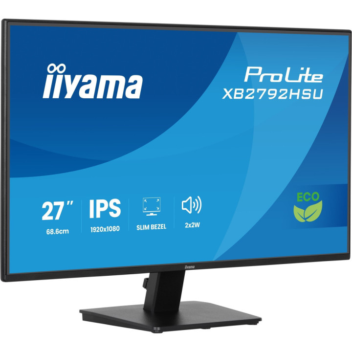 iiyama ProLite XB2792HSU - 27" IPS Full HD, 120Hz, FreeSync, écran é