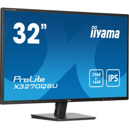 iiyama ProLite X3270QSU-B1 - 31.5" IPS WQHD, 2560x1440, HDMI/DP, USB 3