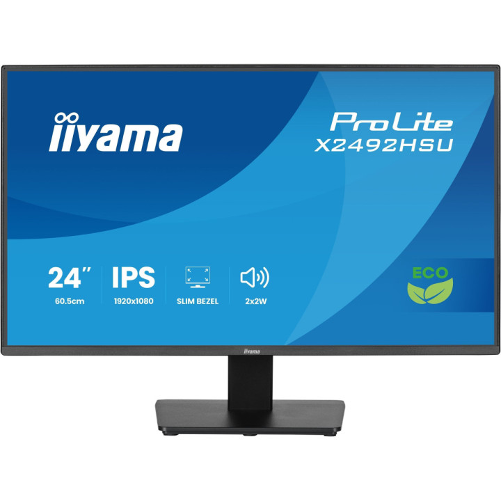 iiyama ProLite X2492HSU - Écran IPS 24" Full HD, FreeSync, USB 3.2, ?