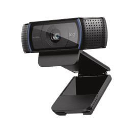 Logitech HD Pro Webcam C920 - Full HD 1080p, autofocus, 2 micros USB 2