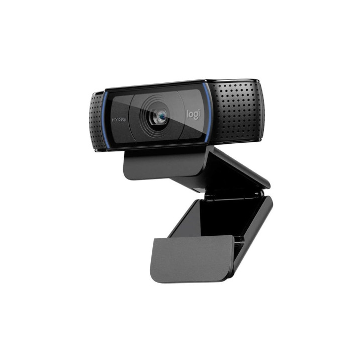 Logitech HD Pro Webcam C920 - Full HD 1080p, autofocus, 2 micros USB 2