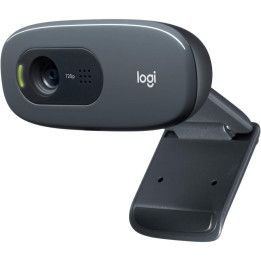 Logitech Webcam C270 - HD 720p, USB 2.0, micro intégré