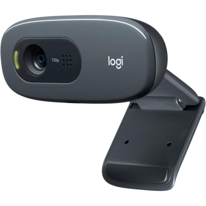 Logitech Webcam C270 - HD 720p, USB 2.0, micro intégré