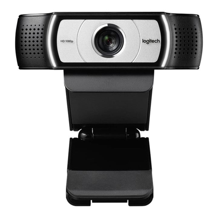 Logitech C930e Webcam Full HD 1080p - Autofocus, 2 micros, obturateur 