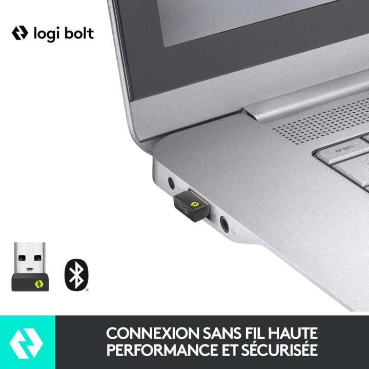 Logitech ERGO K860 - Clavier sans fil ergonomique AZERTY