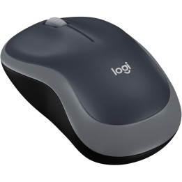 Logitech M185 - Souris sans fil 2.4 GHz, 1000 DPI, optique, USB, gris/