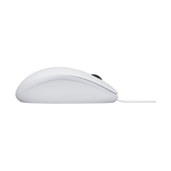 Logitech B100 - Souris optique ambidextre 800 dpi USB blanc