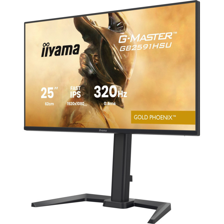 iiyama Gold Phoenix G-MASTER GB2591HSU-B1 - 24.5" Fast IPS 320Hz, G-Sy