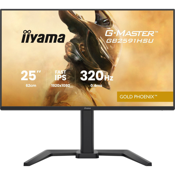iiyama Gold Phoenix G-MASTER GB2591HSU-B1 - 24.5" Fast IPS 320Hz, G-Sy