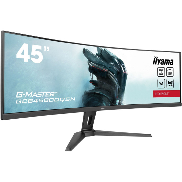 iiyama G-Master Red Eagle Curved GCB4580DQSN-B1 - Écran 45" DQHD 5K 1