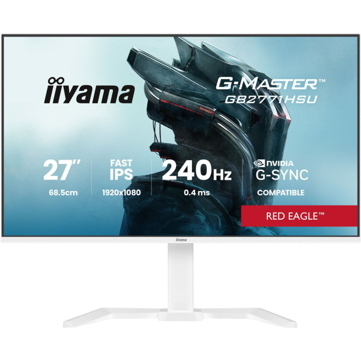 iiyama G-Master Red Eagle GB2771HSU-W1 - 27" FHD Fast IPS 240Hz, HDMI/
