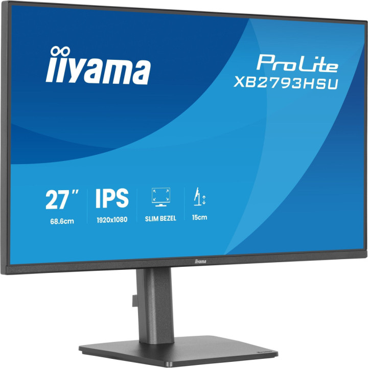 iiyama ProLite XB2793HSU-B1 - écran 27" IPS Full HD 120Hz, HDMI/DP, U