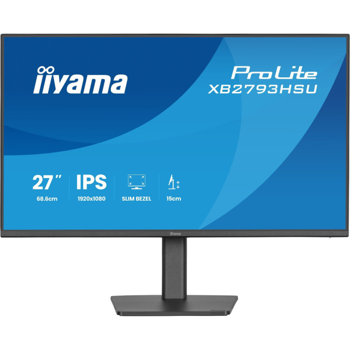 iiyama ProLite XB2793HSU-B1 - écran 27" IPS Full HD 120Hz, HDMI/DP, U