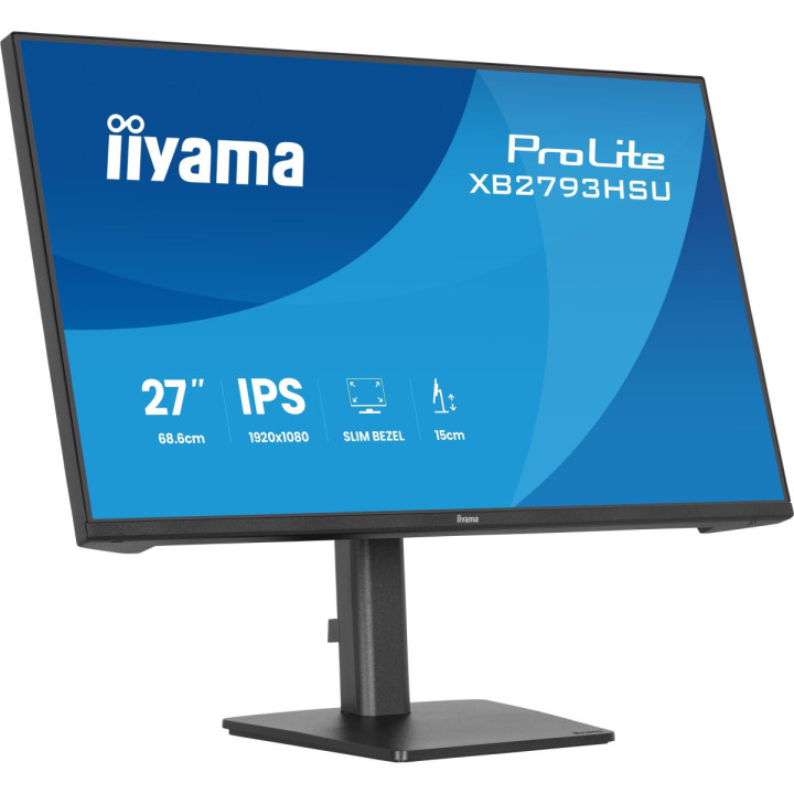 iiyama ProLite XB2793HSU-B1 - écran 27" IPS Full HD 120Hz, HDMI/DP, U