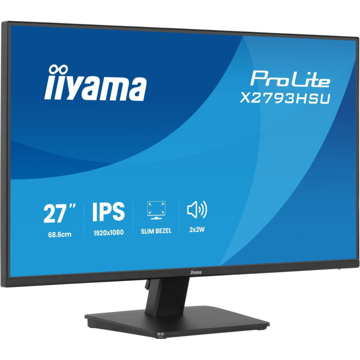 iiyama ProLite X2793HSU-B1 - Écran IPS 27" FHD 120Hz, HDMI/DP, USB, h