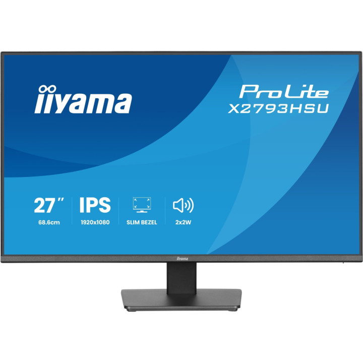 iiyama ProLite X2793HSU-B1 - Écran IPS 27" FHD 120Hz, HDMI/DP, USB, h
