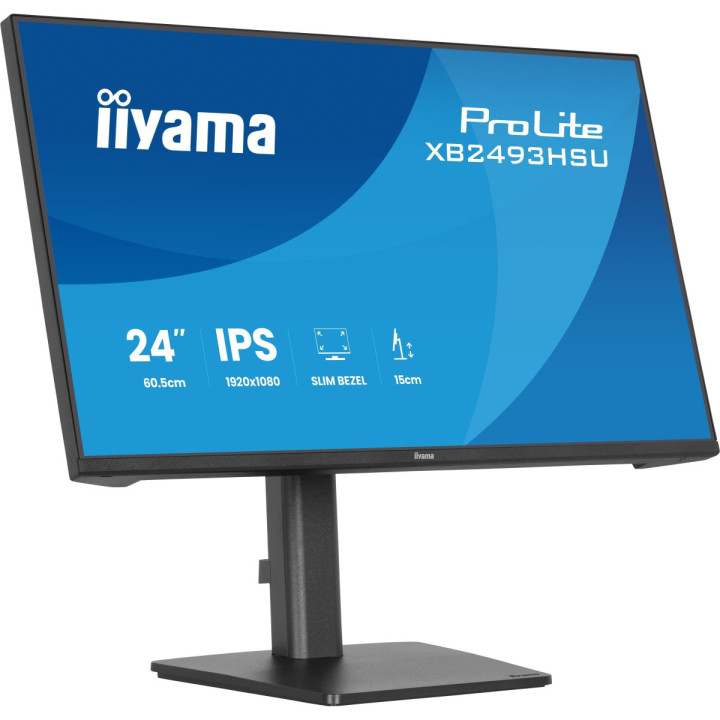 Iiyama ProLite XB2493HSU-B1 - 24" IPS Full HD 120Hz, HDMI/DP, USB, piv