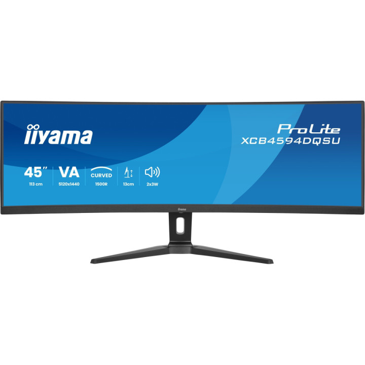 iiyama ProLite XCB4594DQSU-B1 - Écran 44.5" 5K 32:9 VA 1500R, 75Hz, U