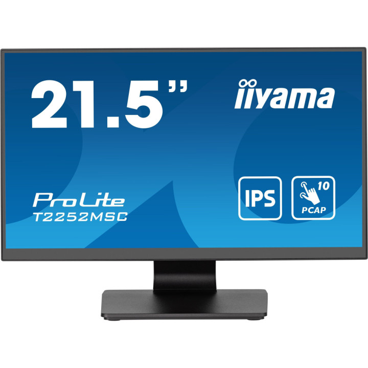Iiyama ProLite T2252MSC-B2 - écran tactile 21.5" IPS Full HD, USB 3.2