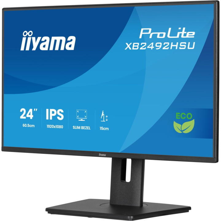 iiyama ProLite XB2492HSU-B1 - écran IPS 24" FHD 120Hz, HDMI/DP, USB 3