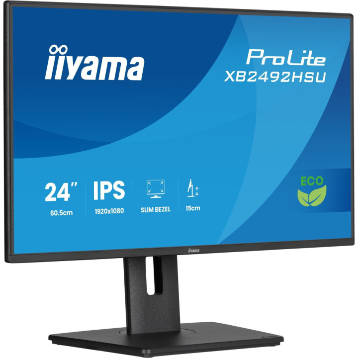 iiyama ProLite XB2492HSU-B1 - écran IPS 24" FHD 120Hz, HDMI/DP, USB 3