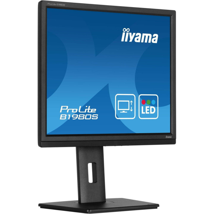 Iiyama ProLite B1980S-B1 - Ecran 19" TN 1280x1024, HDMI/DP, ergonomiqu