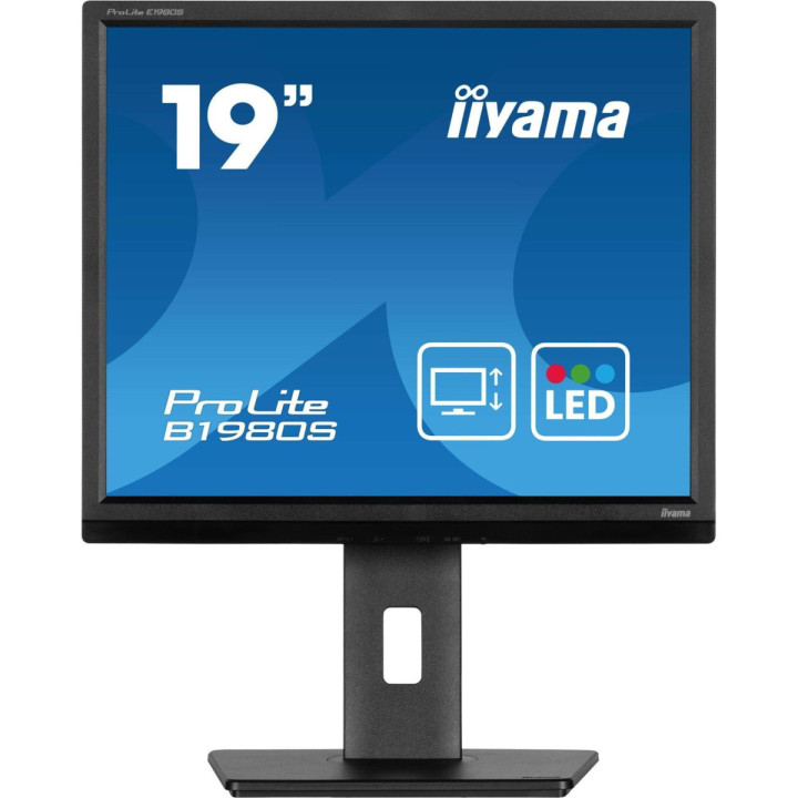 Iiyama ProLite B1980S-B1 - Ecran 19" TN 1280x1024, HDMI/DP, ergonomiqu