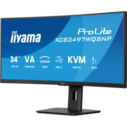 Iiyama ProLite XCB3497WQSNP-B1 - écran 34" UWQHD VA 120Hz, USB-C 95W,
