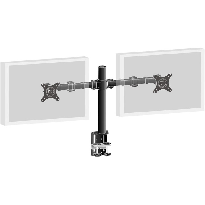 iiyama dual desktop arm clamp 10-30" DS1002C - 2 écrans 10kg max, VES